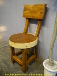 限量新品雨豆木全實木42公分餐椅 吃飯椅休閒椅泡茶椅