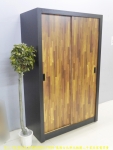 限量新品集層木工業風4尺衣櫃 推門衣櫥 收納櫃 置物櫃 房間櫃 儲物櫃