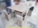 限量新品灰橡色4尺多功能大茶几 餐桌椅 客廳桌椅 休閒桌椅 收納桌矮桌