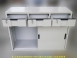 二手辦公OA二手鐵櫃灰色4尺三抽文件櫃 資料櫃 收納櫃 理想櫃 置物櫃