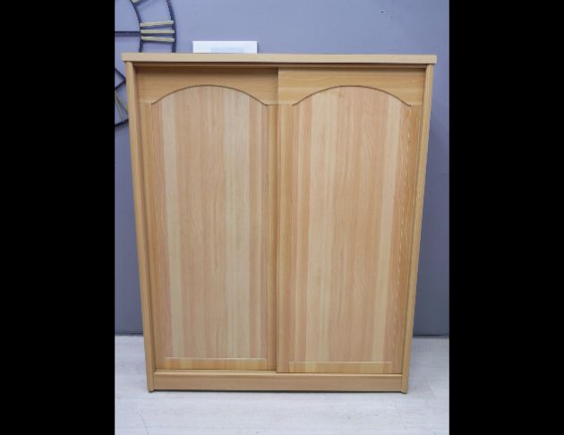 二手 衣櫃 原木色 5尺衣櫃 推門衣櫥 置物櫃 櫥櫃 