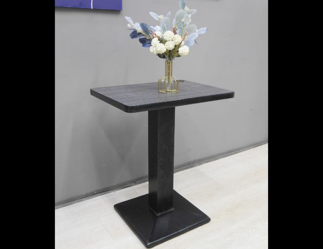 二手 餐桌 灰色 61公分 營業用餐桌 小吃桌 咖啡桌