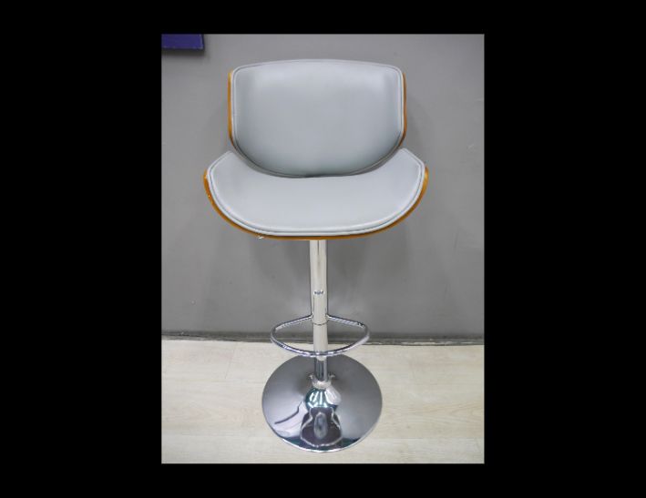 二手 灰色 油壓升降椅 吧台椅 高腳椅 咖啡椅 餐椅