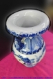 二手青花瓷 龍騰雲端圖瓷器 擺飾藝品 收藏花瓶 展示品