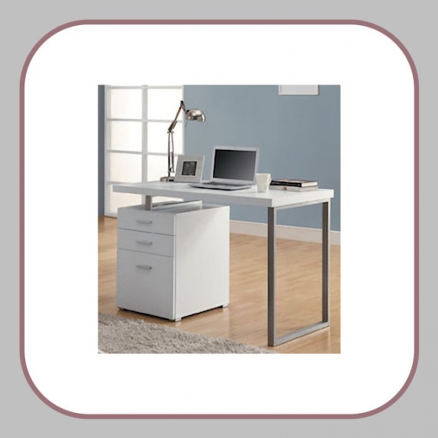 新品出清白色4尺電腦桌 置物桌 寫字桌 工作桌 接待桌 閱讀桌 1