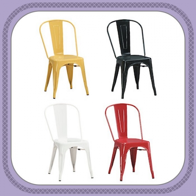 新品出清四色工業風高背鐵餐椅 吃飯會客接待椅洽談等候椅 1