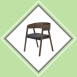 新品出清設計師款灰布坐墊餐椅 吃飯泡茶椅 洽談會客椅