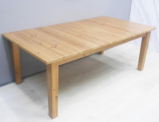 二手 松木實木 203公分 伸縮餐桌 會議桌 咖啡桌