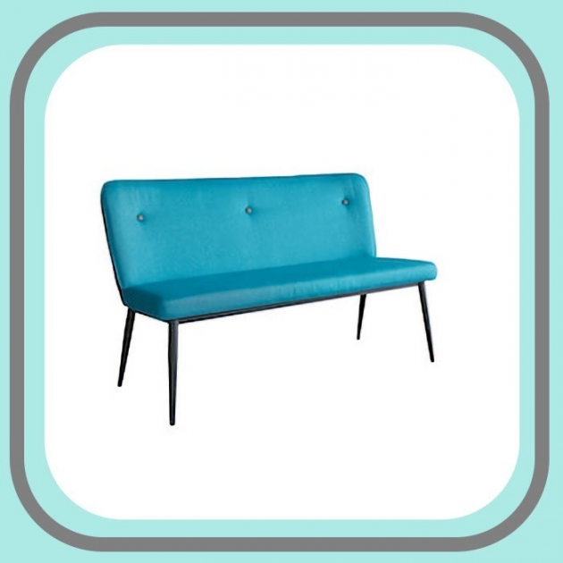 新品出清4尺藍色布質雙人椅 等候餐椅 會客接待椅 吃飯椅 1