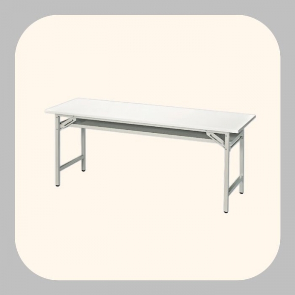 新品出清1.5尺白面直角會議折合桌 會議桌 寫字桌
