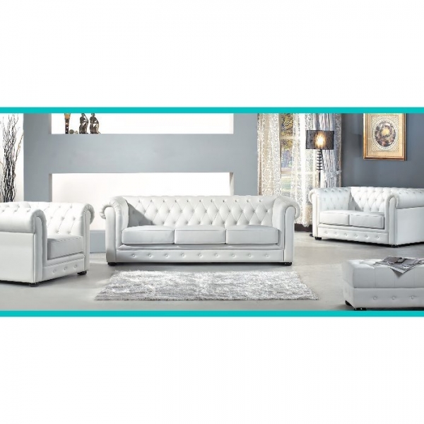 工廠出清歐式奢華純白色1+2+3皮沙發 客廳沙發 接待沙發 會客沙發 辦公室沙發 等候沙發