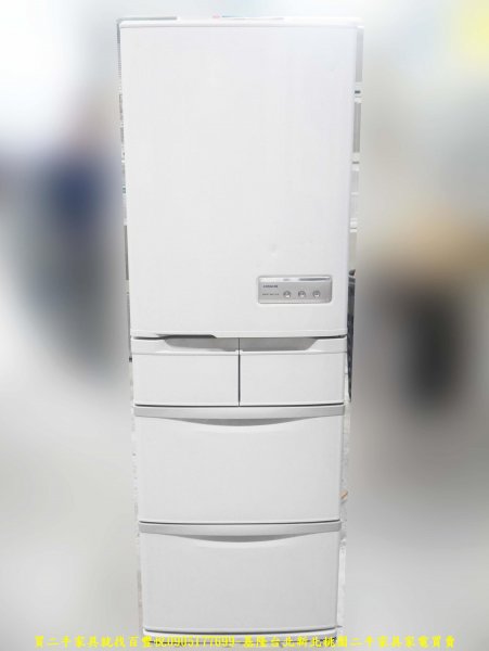 二手冰箱 二手中古冰箱 日立變頻415公升五門冰箱 中古電器 日製冰箱