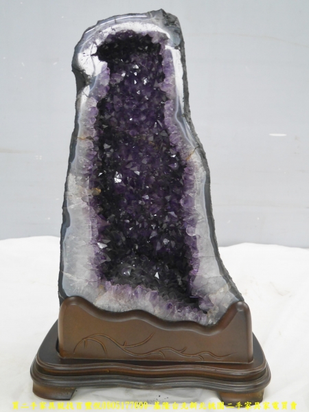 限量出清頂級紫水晶洞31.2公斤招福擋煞聚財聚氣風水擺件