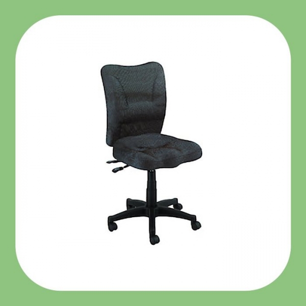 工廠出清黑色布質可調背升降電腦椅 辦公椅 會客椅 職員椅