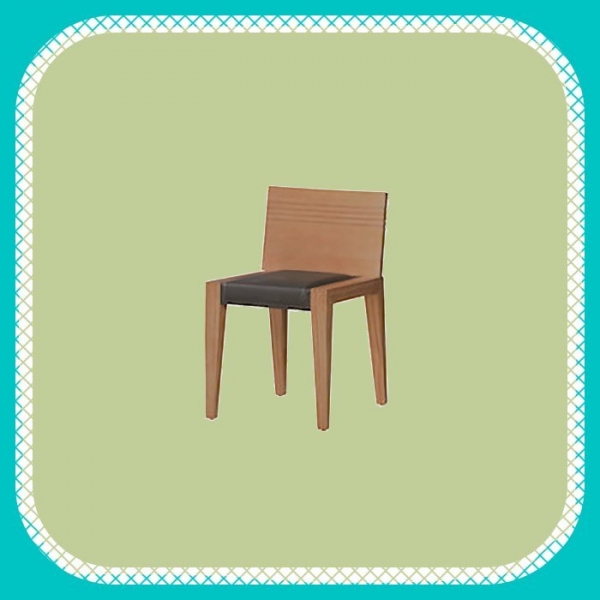 新品出清橡木色37公分實木化妝椅 梳妝椅 書桌椅