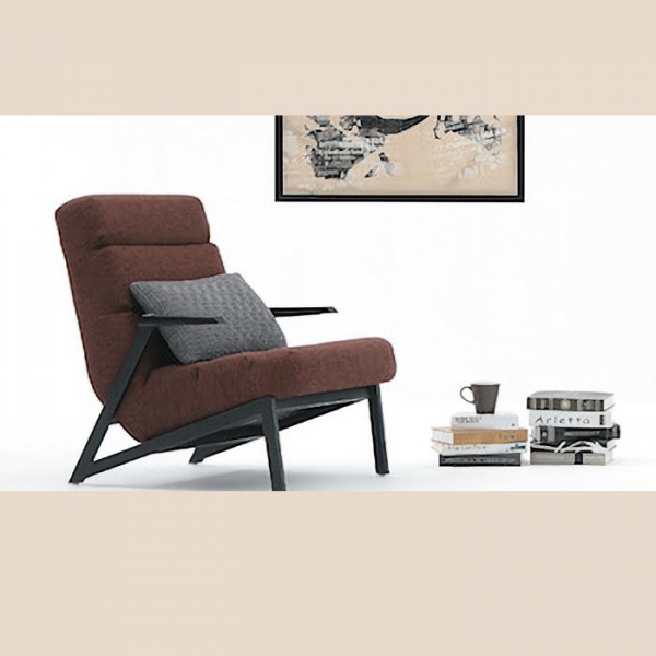 工廠出清設計時尚66公分紅色休閒主人椅 單人椅 房間椅 泡茶椅 咖啡椅 營業用椅